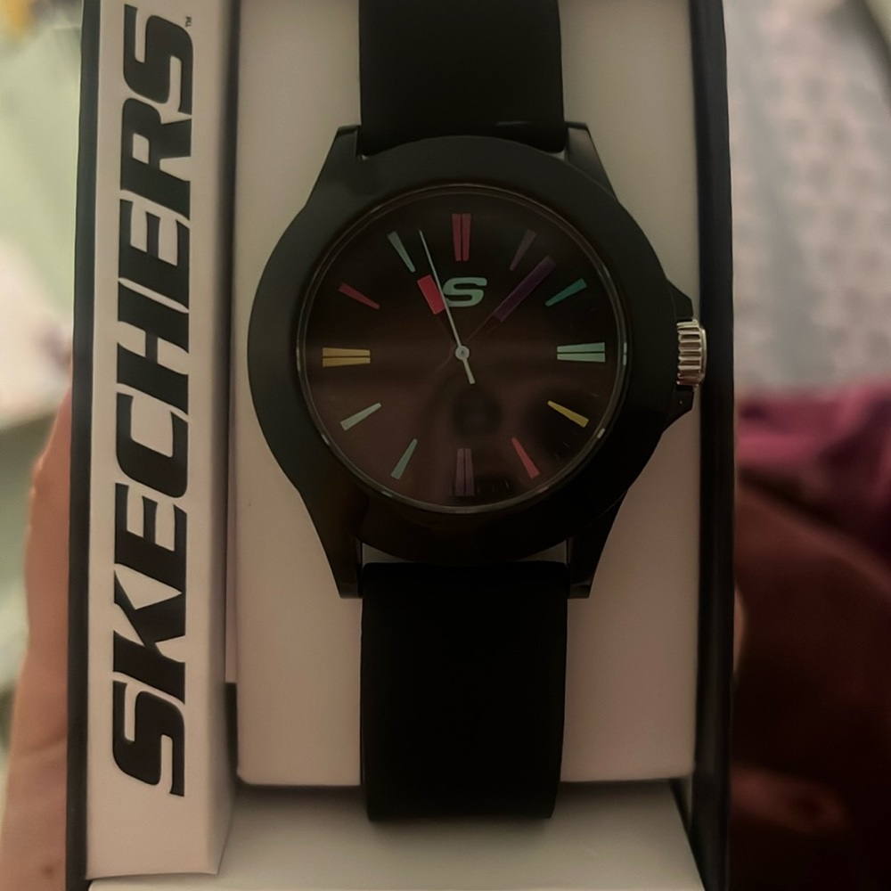 Skechers Rosencrans sport silicone quartz watch